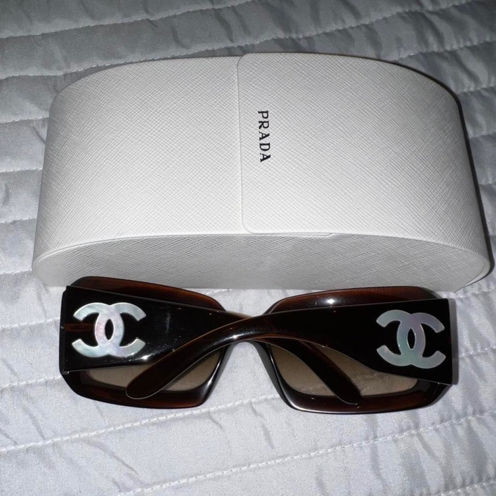 Chanel Mother of Pearl Sunglasses